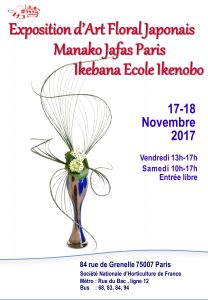 Affiche Ikebana nov 2017 copie